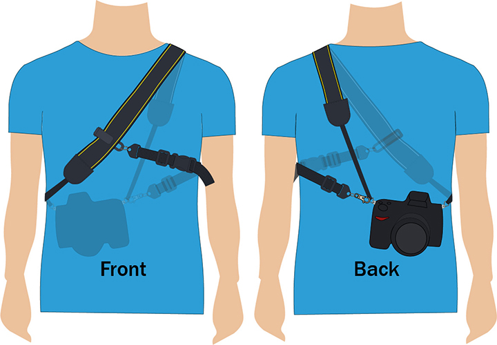 Camera Harness T-Strap